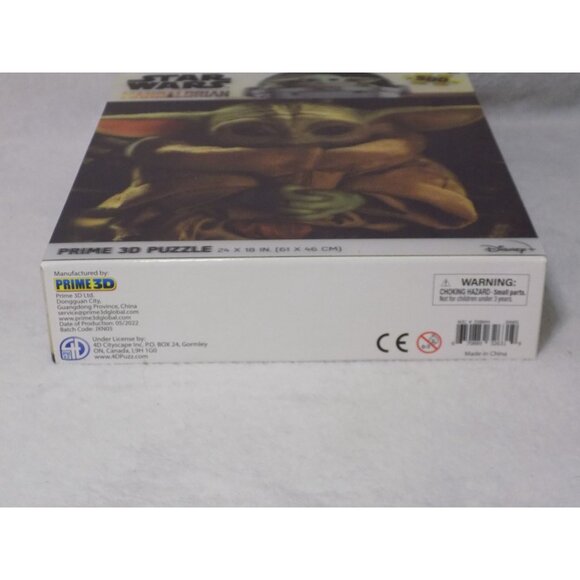 Disney Star Wars The Mandalorian Wise Yoda Prime 3D Puzzle 500 Pieces - Picture 4 of 7
